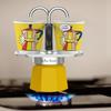 Kép 2/4 - Bialetti Mini Express kotyogós kávéfőző szett Lichtenstein - 2 adagos
