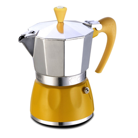 G.A.T. Delizia kotyogós kávéfőző 6 csésze - Sárga