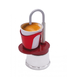 G.A.T. Mocaccina kotyogós kávéfőző 1 csésze - Piros