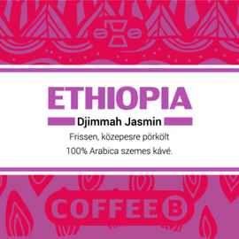 CoffeeB - Ethiopian Djimmah Jasmin szemes kávé 200g