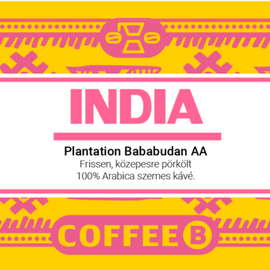 CoffeeB - India Plantation Bababudan AA szemes kávé 200g