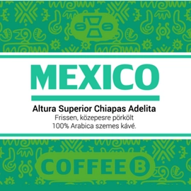 CoffeeB - Mexico Altura Superior Chiapas Adelita szemes kávé 500g