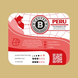 CoffeeB - Peru Tres Mosqueteros szemes kávé 500g