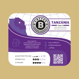 CoffeeB - Tanzánia Tanga AA szemes kávé 500g