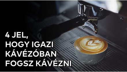 4 jel, hogy igazi kávézóban fogsz kávézni