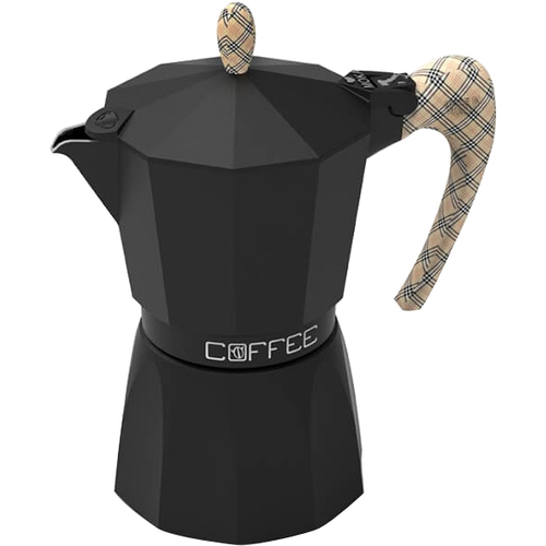 G.A.T. Fashion Black kotyogós kávéfőző 3 csésze - Burberry