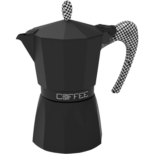 G.A.T. Fashion Black kotyogós kávéfőző 3 csésze - Tyúklábmintás