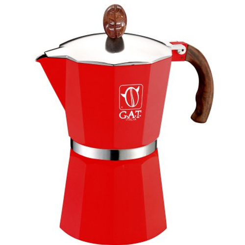 G.A.T. Magnum kotyogós kávéfőző 48 csésze - Piros