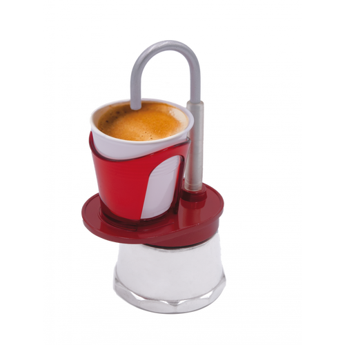 G.A.T. Mocaccina kotyogós kávéfőző 1 csésze - Piros