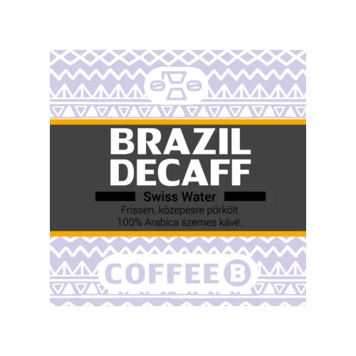 CoffeeB - Brazil Decaff koffeinmentes szemes kávé 200g