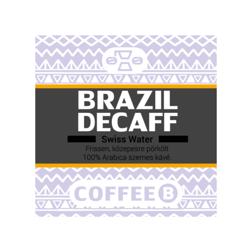 CoffeeB - Brazil Decaff koffeinmentes szemes kávé 200g