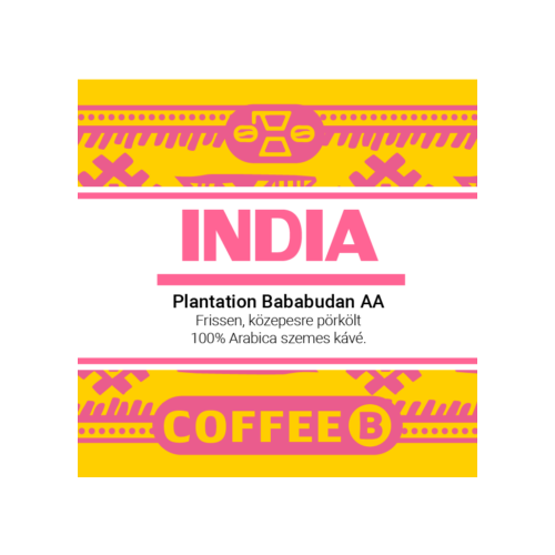 CoffeeB - India Plantation Bababudan AA szemes kávé 200g