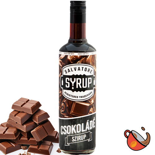 Salvatore Syrup Csokoládé ízű szirup 0,7 liter
