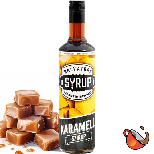 Salvatore Syrup Karamell ízű szirup 0,7 liter