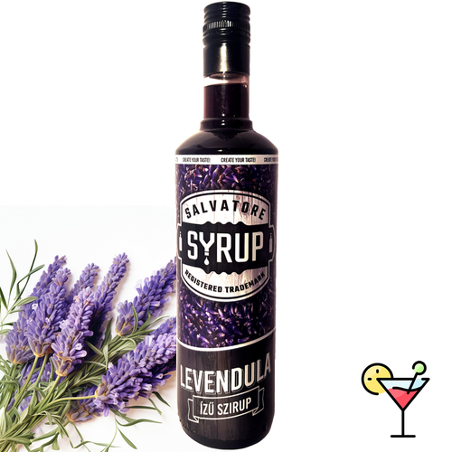 Salvatore Syrup Levendula ízű szirup 0,7 liter