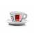 Italcaffe porcelán Cappuccino csésze + csészealj  6db
